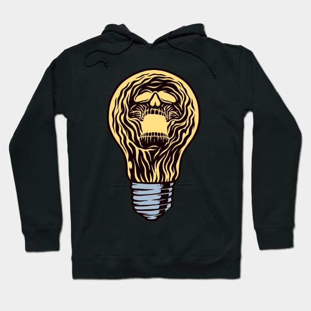 Ghost Light in the Bulb Hoodie by TheMegaStore